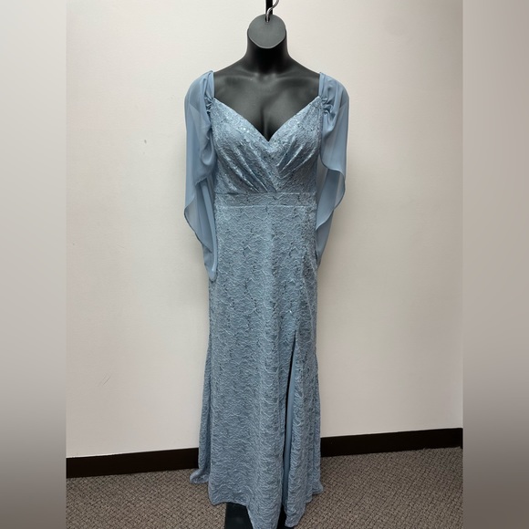 Mother of Bride/Groom. 4XL. Dusty Blue. - Picture 1 of 2